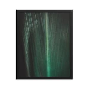 A Forest Leaf Story - Framed photo paper poster